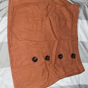 pink orangish skirt